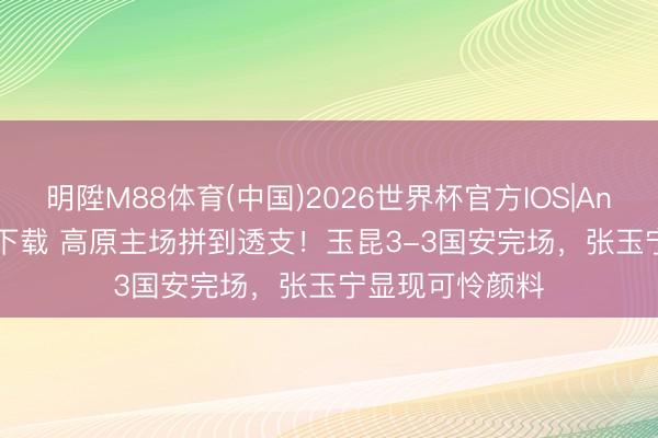 明陞M88体育(中国)2026世界杯官方IOS|Android手机app下载 高原主场拼到透支！玉昆3-3国安完场，<a href=