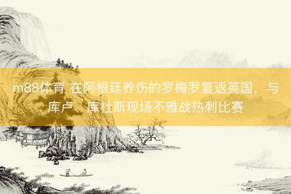 m88体育 在阿根廷养伤的罗梅罗复返英国，与库卢、库杜斯现场不雅战热刺比赛