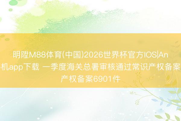 明陞M88体育(中国)2026世界杯官方IOS|Android手机app下载 一季度海关总署审核通过常识产权备案6901件