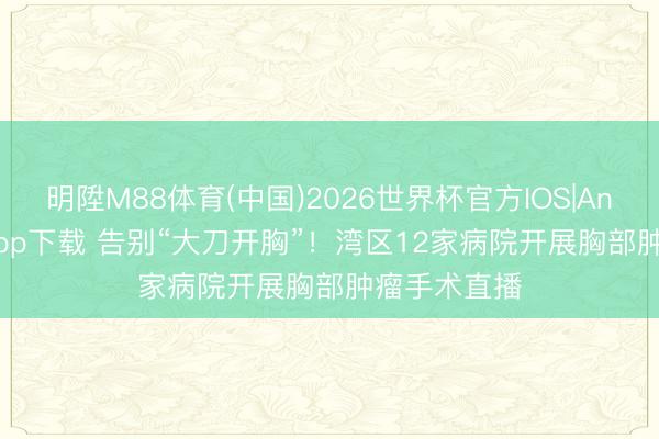 明陞M88体育(中国)2026世界杯官方IOS|Android手机app下载 告别“大刀开胸”！湾区12家病院开展胸部肿瘤手术直播